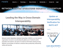 Tablet Screenshot of ncoic.org